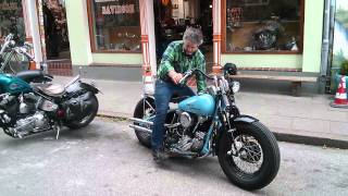 Harley Davidson Knucklehead 1946 [upl. by Aleel]