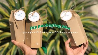 diy packaging idea♡ perfect for small business  ♡ Philippines [upl. by Zaid]