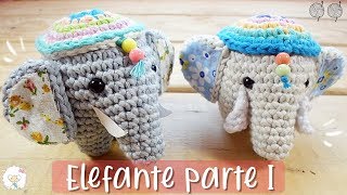 Elefante amigurumi PARTE I [upl. by Ym]