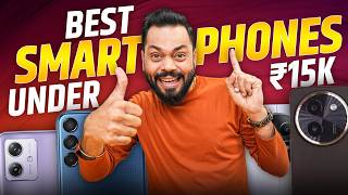 Top 5 Best 5G Smartphones Under ₹15000 Budget⚡May 2024 [upl. by Eanal]