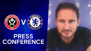 Frank Lampard on the Race for the Top 4 amp Billy Gilmour Injury  Sheffield United v Chelsea [upl. by Baudoin767]