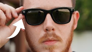 HONEST REVIEW RAY BAN STORIES Facebook Smart Glasses [upl. by Etat912]