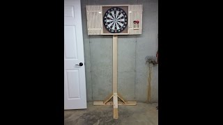 Dart Board Cabinet Stand [upl. by Neellok]