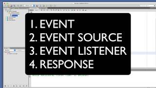 Java GUI Tutorial Part 2  Creating an Event Handler [upl. by Nwahsuq921]