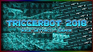 🔴 INTELLIGENT TRIGGERBOT 2018  DEMON RAGE SETTINGS 🔴 CS 16 triggerbotexe [upl. by Lamarre]