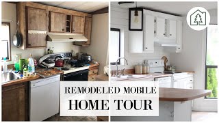 UNBELIEVABLE SINGLE WIDE MOBILE HOME RENOVATION  Before and After  Mobile Home Investing [upl. by Gronseth935]