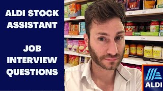 ALDI Supermarket Job Interview Questions and Answers [upl. by Andromede859]