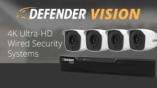 4K Vision Ultra HD Wired 4 Channel DVR Security System [upl. by Ariday808]