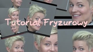 FRYZURY DLA KROTKICH WLOSOW  TUTORIAL [upl. by Iral]