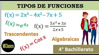 Tipos de funciones [upl. by Rupert281]