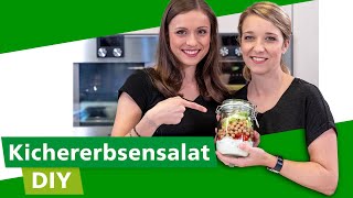 KichererbsenRezept Salat zum Mitnehmen  AOK [upl. by Lednahc]