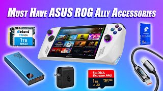 Must Have ASUS ROG ALLY Accessories [upl. by Sirap760]