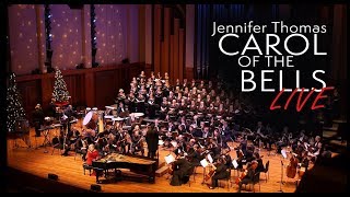 CAROL OF THE BELLS Live Epic Orchestra Piano Version  Performed by Composer Jennifer Thomas [upl. by Lewej227]