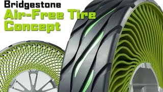 Bridgestone Introduces AirFree Concept Tyres [upl. by Mont]