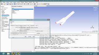 Simcafe 3D Bifurcating Artery in FLUENT Physics Setup 2 [upl. by Heim]