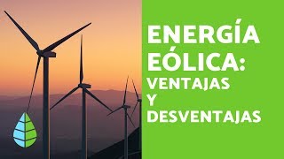 ENERGÍAS RENOVABLES  VENTAJAS y DESVENTAJAS de la ENERGÍA EÓLICA [upl. by Rebane503]