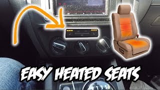 How To Install HEATED SEATS in ANY Car EASY [upl. by Coleville26]