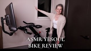 ASMR  My Exercise Routine  YESOUL Bike Review [upl. by Iphagenia]