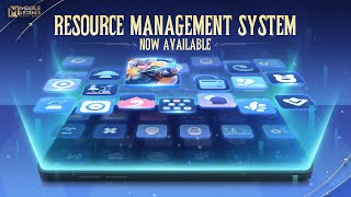 Resource Management System  Mobile Legends Bang Bang [upl. by Elocen]