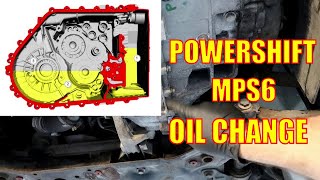 Ford MPS6 Powershift Gearbox Oil amp Filter Replacement Made EASY [upl. by Cassi]