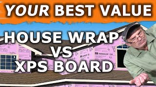 Tyvek  House Wrap  Fanfold  XPS Foam Board Insulation  Best Value [upl. by Ahseya]