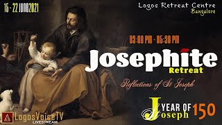 Josephite Retreat  18Jun2021  Logos Retreat Centre Bangalore [upl. by Ahsyekal]