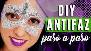 Cómo hacer un antifaz fácil  DIY Blings Maquillaje Artístico [upl. by Jopa541]