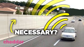 How Highway Noise Barriers Can Make Traffic Louder  Cheddar Explains [upl. by Eeralih]