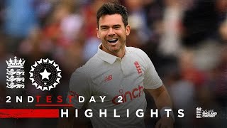 England Rally As Root Nears 50  England v India  Day 2 Highlights  2nd LV Insurance Test 2021 [upl. by Enoyrt]