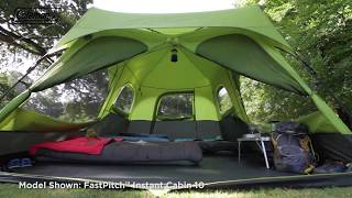 Coleman® FastPitch™ Instant Cabin 8 with Flysheet  EN [upl. by Ainotahs]