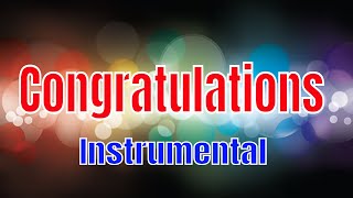 Congratulations Instrumental Status  Cliff Richard congratulations and celebrations Joyson Miranda [upl. by Toblat]