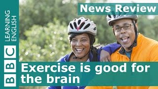 Exercise helps the brain BBC News Review [upl. by Thill]