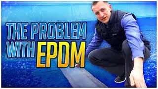 EPDM Rubber Roof Biggest Problems commercial roofing [upl. by Akcimahs]