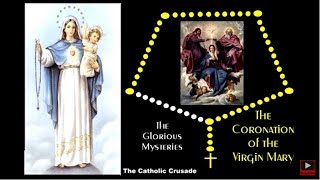 The Glorious Mysteries  VIRTUAL ROSARY  Sundays amp Wednesdays [upl. by Ahsienyt]