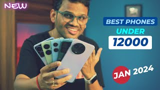 TOP 5 Best Phones Under 12000 in JAN 2024 l Best Mobile Under 12000 [upl. by Eidnim]