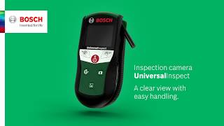 Bosch presents The inspection camera UniversalInspect [upl. by Lenes948]