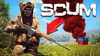 New Character  Finding Military Loot SCUM Gameplay Survival [upl. by Aititel180]