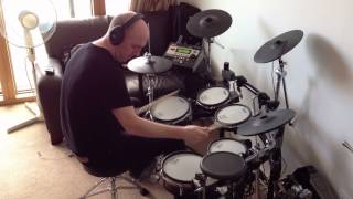 The Primitives  Crash 95 Mix Roland TD12 Drum Cover [upl. by Erdnaed]