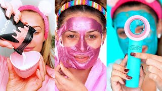 💗💦AT HOME FACIALS✨💜 SKINCARE COMPILATION 2020  Victoria Lyn [upl. by Hyland]