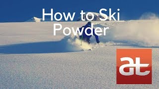 How to Ski Powder Alltracks Academy [upl. by Philemon]