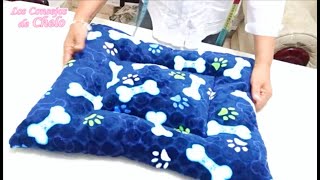 DIY  Como Hacer Colchón o Cama Para Perros [upl. by Maxim]