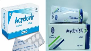 Aciclovir tablet uses  side effects and warning and acyclovir ointment uses [upl. by Iniretake]