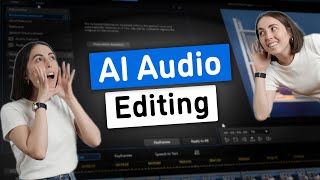 AI Audio Editing Tips  PowerDirector Tutorial [upl. by Odnama244]