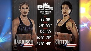 Full Fight  Kayla Harrison vs Jozette Cotton  PFL 6 2018 [upl. by Aihsenot]