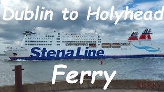 Dublin to Holyhead ferry trip on MS Stena Adventuer [upl. by Annairdua]