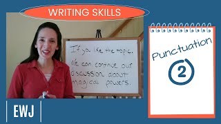 English Writing Skills 2 Commas and Capital Letters [upl. by Neeoma533]