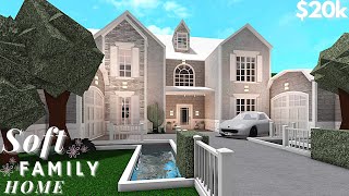 BLOXBURG Soft Family House 20k Slowed Down [upl. by Dorian890]