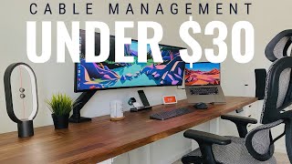 Desk Cable Management Guide  Under 30 [upl. by Jeremie]