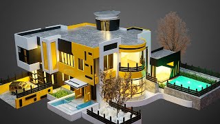 How to make a Concrete Mini House [upl. by Mcnally521]