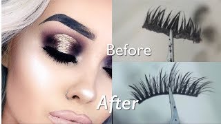 HOW I DEEP CLEAN MY FALSE LASHES  Emma Fleming [upl. by Akinat]